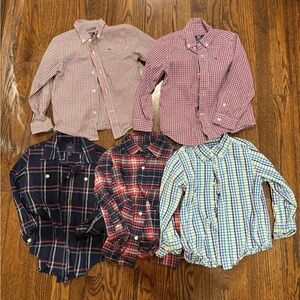 Lot of 10 boys size 4 shirts. Janie & Jack, Gap, Vineyard Vines